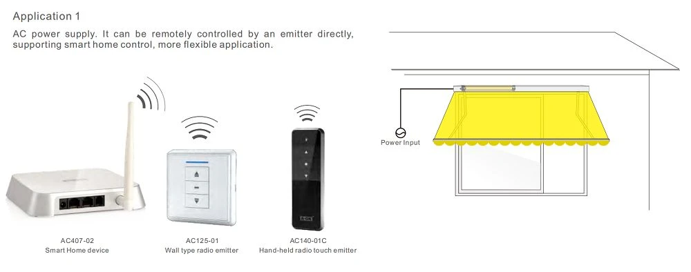 application of tubular motor remote control 1 application of tubular motor remote control 1